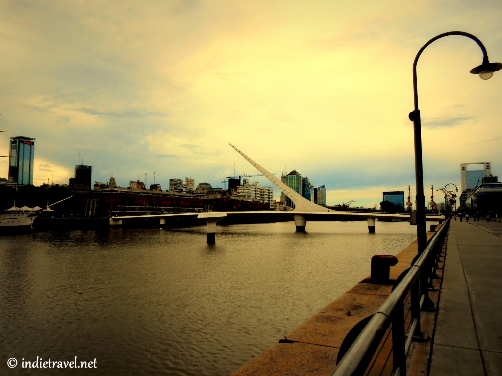 Puente de la Mujer in Buenos Aires