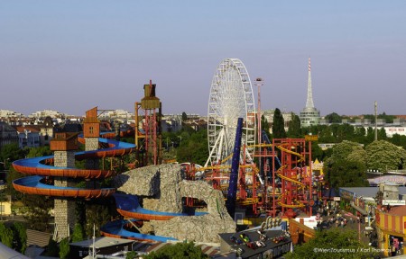 Vienna - the oldest ferris wheel in Europe